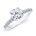 image for the gallery insted of the black friday 36x36 1 - 18K WHITE GOLD DIAMOND BAND ENGAGEMENT RING FM17236-18W